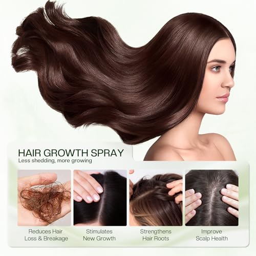 Morovan Hair Growth Spray - 30 Days to Thicker Hair with Batana & Castor Oil