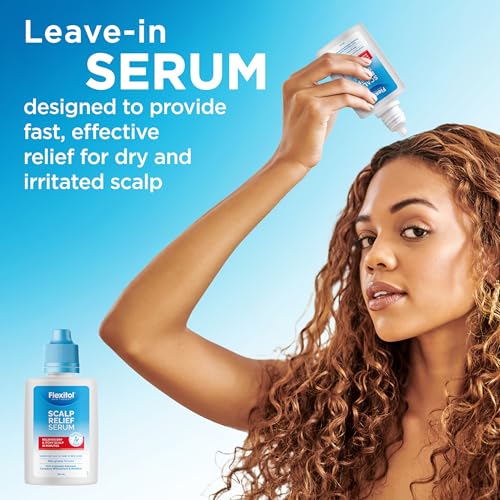 Flexitol Scalp Relief Serum for Itchy Scalp - 2 oz Hydrating Formula