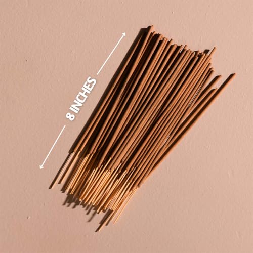 Folkulture Sage & Lavender Incense Sticks - 75 Non-Toxic Sticks, 45 Min Burn Time