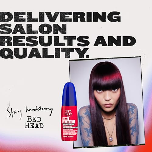 TIGI Bed Head Some Like It Hot Heat Protectant Spray 3.38 fl oz - Anti-Humidity & Damage Defense