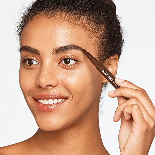 JOAH Dual Brow Pencil and Gel - Long-Lasting Vegan Soft Brown