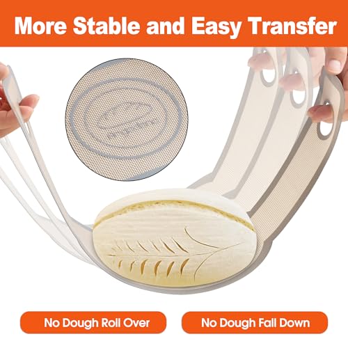 Angadona Silicone Bread Sling Mat - Non-Stick & Heat Resistant