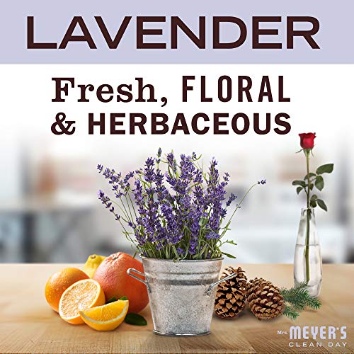 Mrs. Meyer's Clean Day Lavender Body Lotion, Moisturizing Shea Butter, 15.5 oz