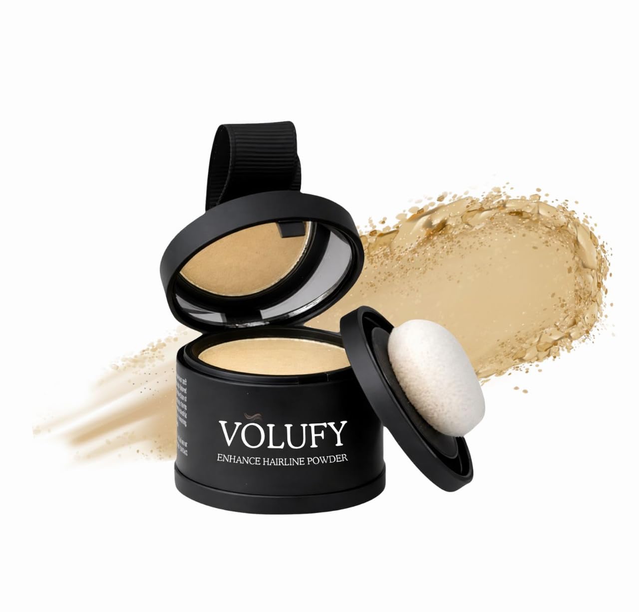 Volufy Hairline Powder - Root Touch Up & Cover Up Powder, Light Blonde