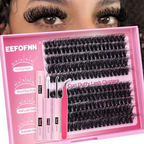 Eefofnn DIY Fluffy Lash Extension Kit C04-Volume Fluffy | 10-18MM