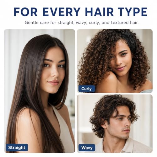 OVEXLIO Biotin & Rosemary Shampoo for Thinning Hair, Sulfate-Free, 11.84oz