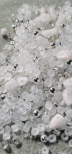 Moonstone Crystal Hair Sprinkle Beads – Loc Jewelry 4mm 6/0 Bundle