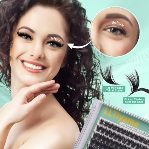 676Pcs DIY D Curl Lash Clusters Kit - Mega Volume Extensions