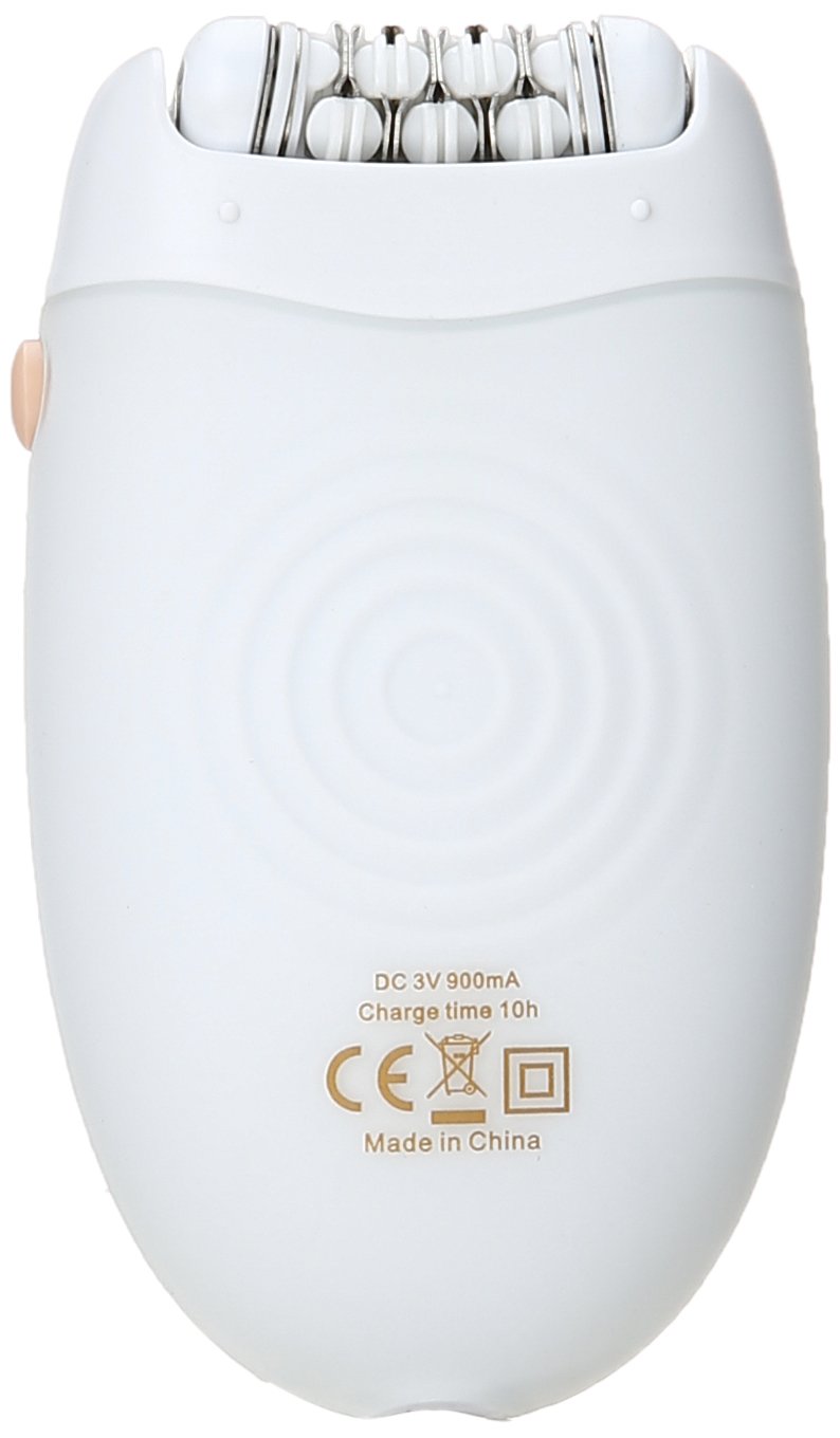 Neat Feat Beauty Buzz Rechargeable 3 in 1 Callus and Dry Skin Remover with Epilator and Shaving Head