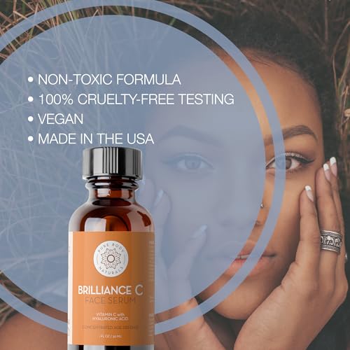 Vitamin C Serum for Face - 1 fl oz Brightening Dark Spot Corrector