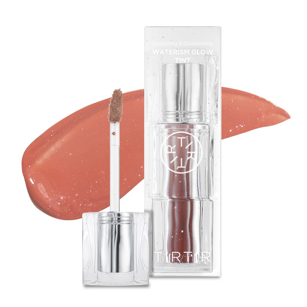 Mini Size Waterism Tinted Lip Gloss - #01 Mauve Rose | 12H Long-Lasting, Non-Sticky Korean Lip and Cheek Tint