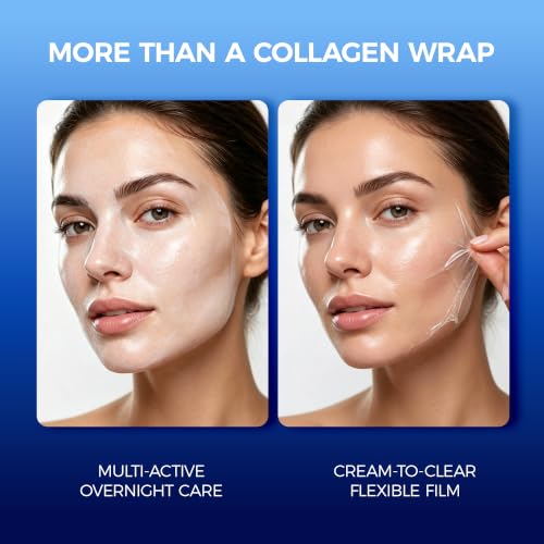 ZealSea Collagen & Matrixyl 3000 Overnight Peel Off Face Mask, 1.7oz