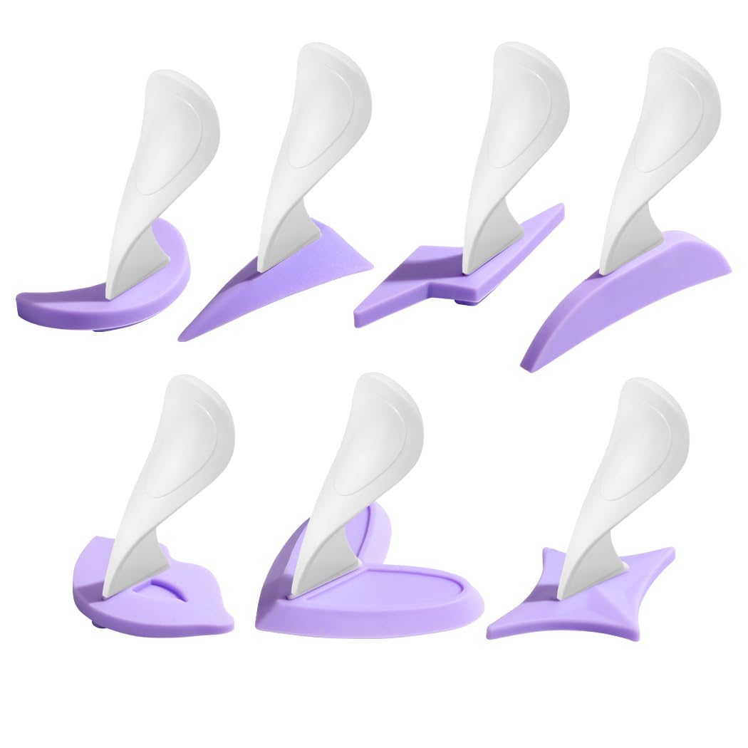 Pubic Hair Stencils Women Bikini Privates Shaving Stencil for Women Intimate Pubic Hair Trimmer with 7 Shapes Perfect for Bikini Area Shaping and Styling