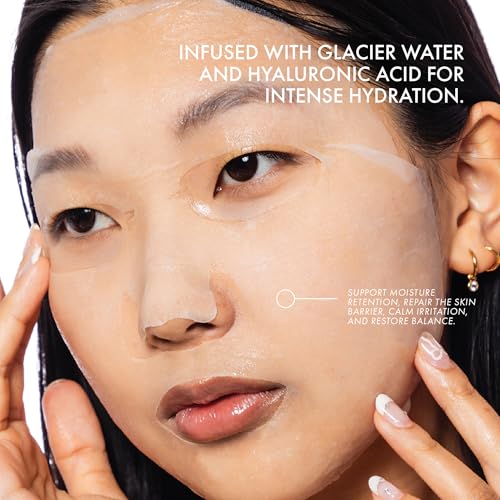 ESW Beauty Hydrating Face Mask with Aloe & Green Tea - 1 Pack
