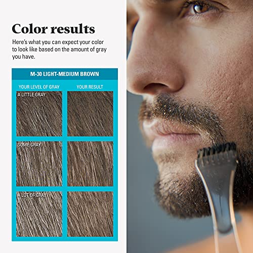 Just For Men Mustache & Beard Dye - Light-Medium Brown M-30