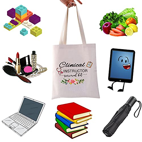 Clinical Instructor Tote Bag - Funny Makeup & Cosmetics Organizer