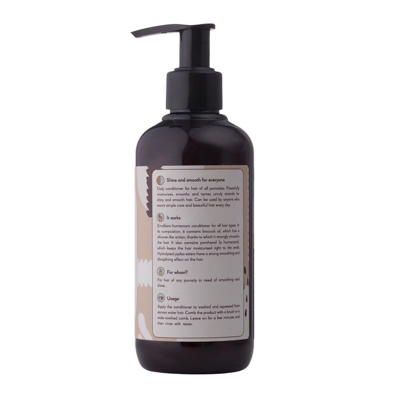 HairTry - Everyone, Everyday Conditioner - Emollient & Humectant Formula for All Hair Types – Broccoli Seed Oil – Jojoba Ester Protection – Net 8.45 Fl. Oz/ 250 ml