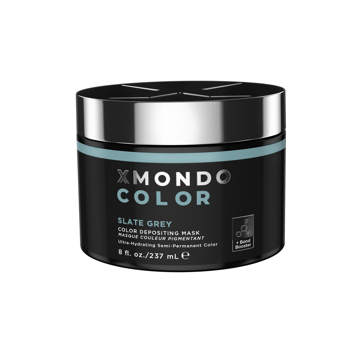 XMONDO Color Super Purple Hair Mask - Nourishing Semi-Permanent Dye with Bond Booster & Hyaluronic Acid | 8 Fl Oz