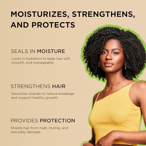 African Pride Moisture Miracle Hair Oil - 5 Essential Oils with Vitamin E, 4 oz