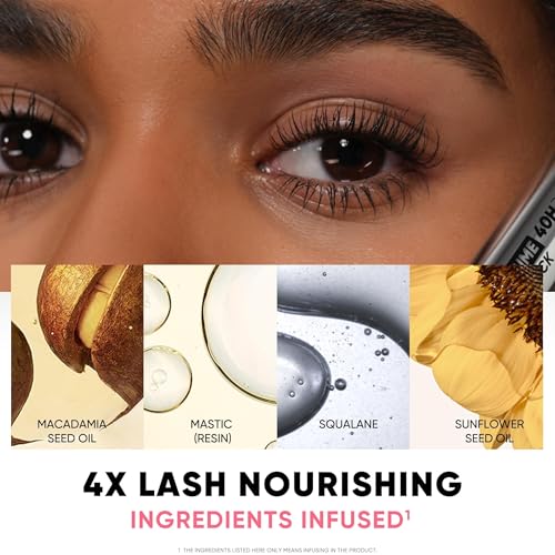 JUDYDOLL Waterproof Volumizing Mascara - Long-Lasting, Smudge-Proof, Clump-Free Black Lash Enhancer with Squalane