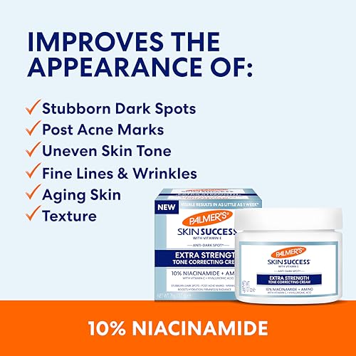 Palmer's Skin Success Tone Correcting Face Cream - Dark Spot Treatment with Niacinamide & Vitamin C (2.7 Oz)