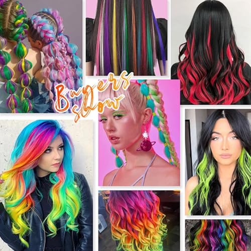 ARubyForest Highlighting Cap Set with Hooks - 2-Piece Hair Dye Kit