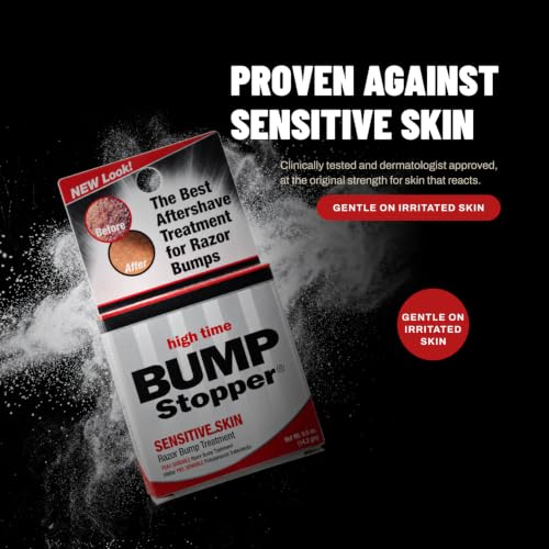 Bump Stopper Sensitive Post-Shave Treatment (2 x 0.5 oz) – Razor Bump & Ingrown Hair Care