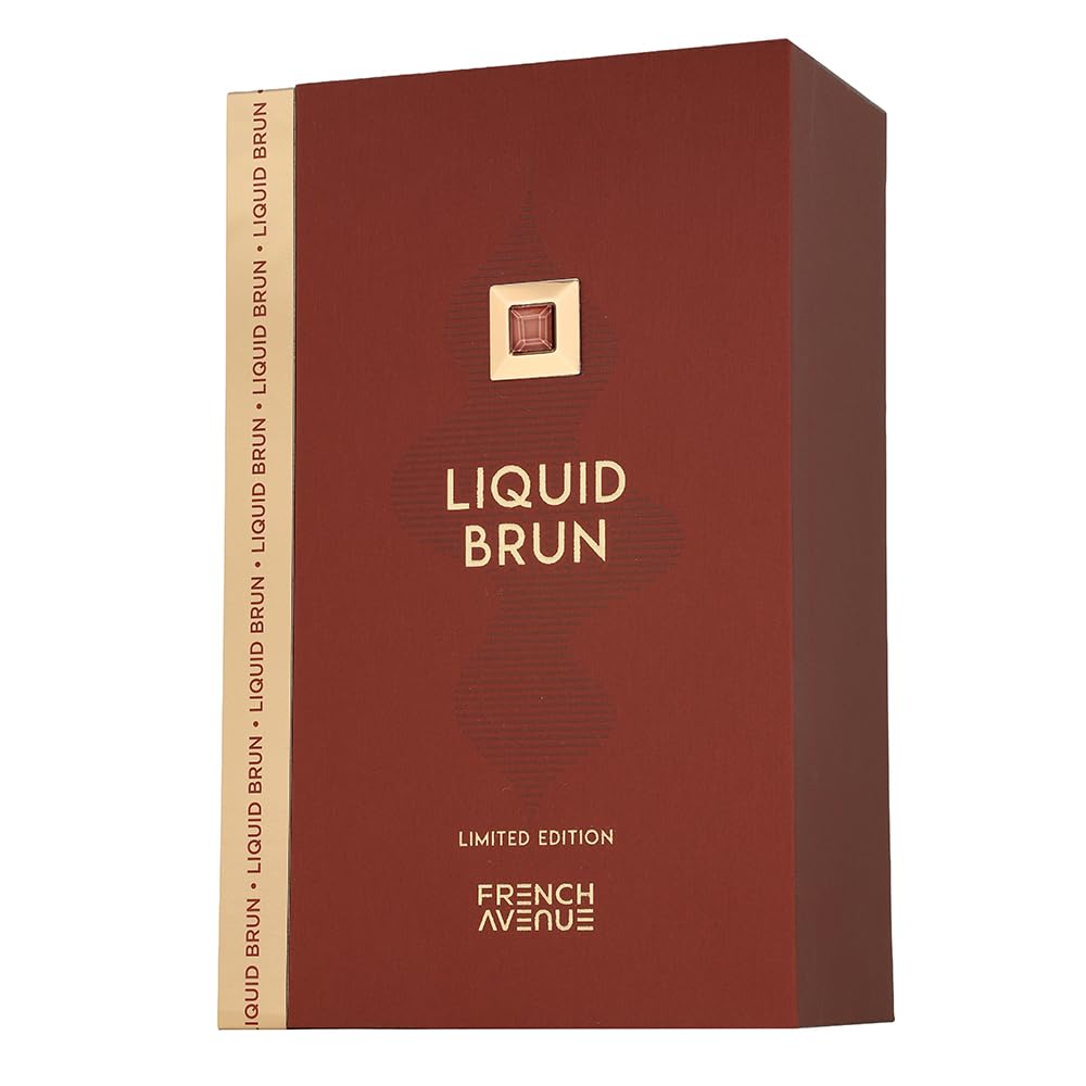 French Avenue Liquid Brun Extrait De Parfum - 150ml | Bergamot, Cardamom, Cinnamon, Vanilla & Musk Notes