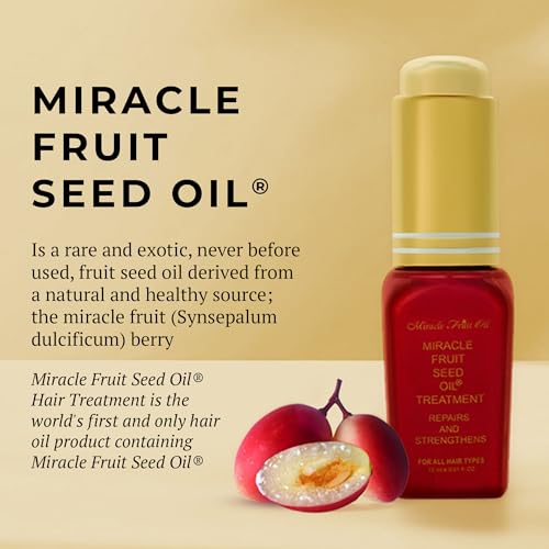 Miracle Fruit Oil Hair Treatment - 15ml Nourishing Oil for Damaged Hair