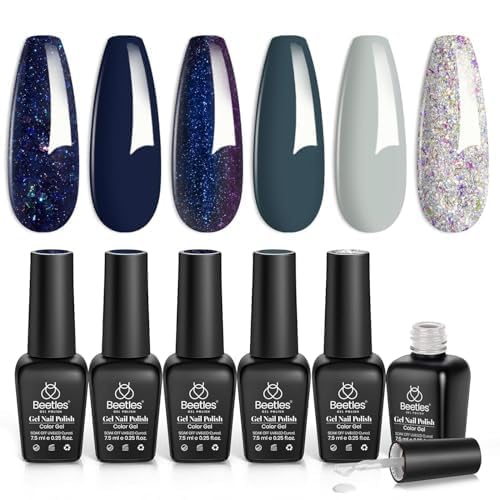 Neon Gel Nail Polish Set - 6 Vibrant Summer Colors | Sheer Translucent Effect for UV French Nail Art