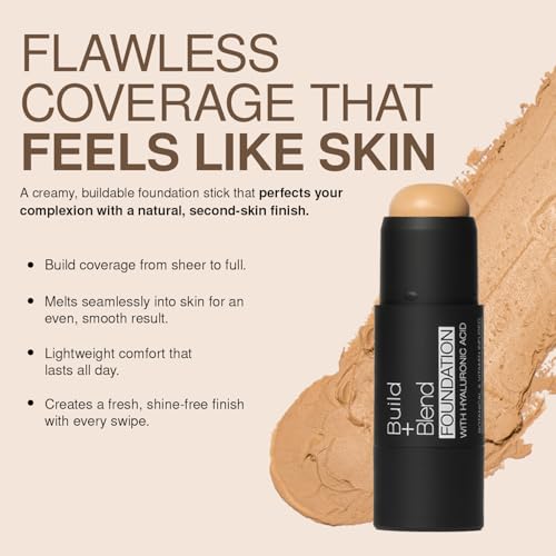 Palladio Build + Blend Foundation Stick 0.25oz - Mocha