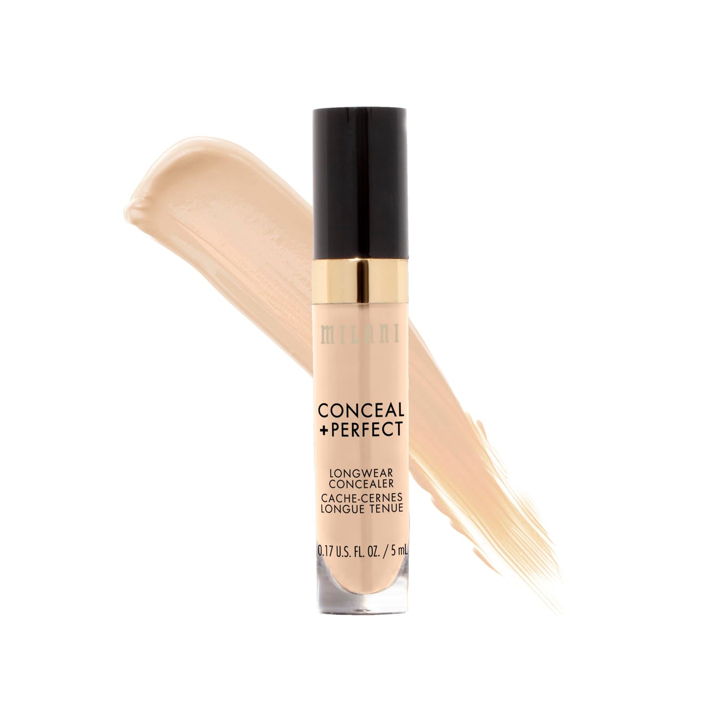 Milani Conceal + Perfect Longwear Concealer - Light Beige(0.17 Fl. Oz.)