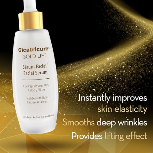 Cicatricure Gold Lift Facial Serum - Firming Anti-Aging Face & Neck Treatment, 0.9 oz