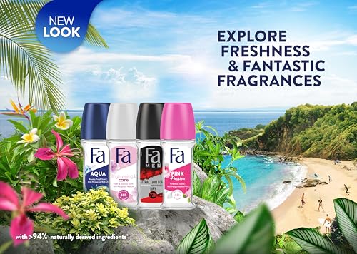 Fa Men Sport Recharge Deodorant Roll-On 50ml - 2 Pack