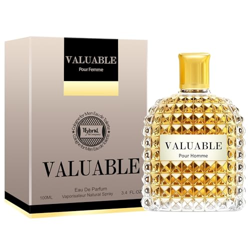 Hybrid & Company Valuable Pour Homme EDP Spray 3.4 Fl Oz - Unisex Fragrance for Day & Night
