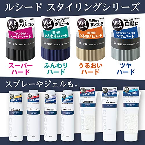 LUCIDO Super Hard Hair Wax 80g - Mandom Styling Product
