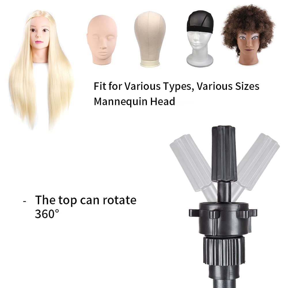 AliLeader Mannequin Head Stand