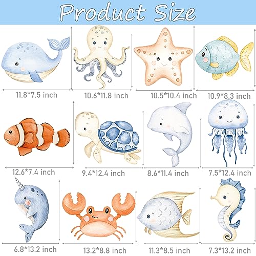 Under the Sea Party Banners - Ocean Animals Hanging Decorations