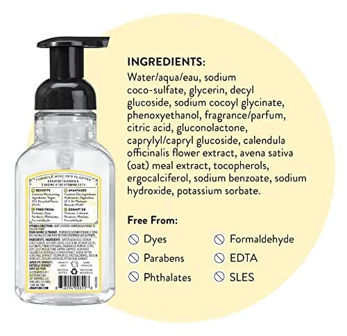 J.R. Watkins Moisturizing Foam Hand Soap Dispenser - Lemon, 3 Pack