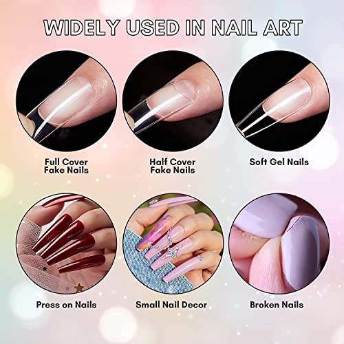 Makartt Nail Rhinestone Glue - Precision Pen & Brush Applicator