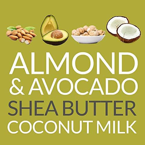 Almond & Avocado Leave-In Conditioner - Moisturizing & Detangling for Curly Hair | 12 Ounce