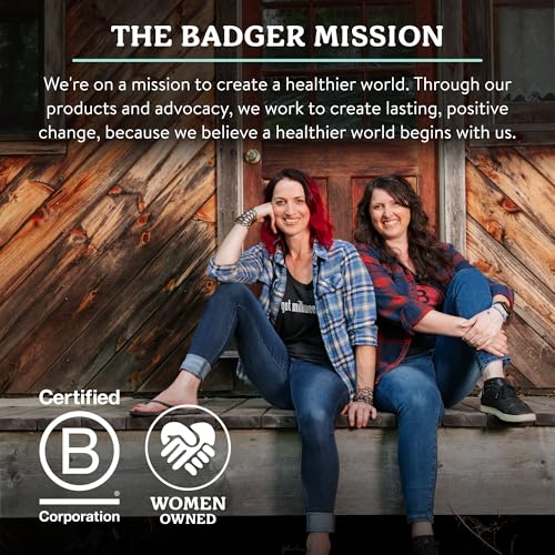 Badger Healing Balm - Organic Hand Cream for Dry Cracked Skin, 2 oz