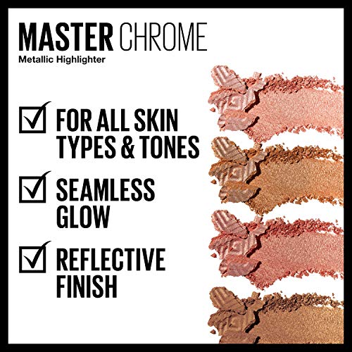 Maybelline Facestudio Master Chrome Highlighter - Molten Peach