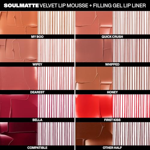 MORPHE Soulmatte Gel Lip Liner - Honey - 0.01 oz (Pack of 2)