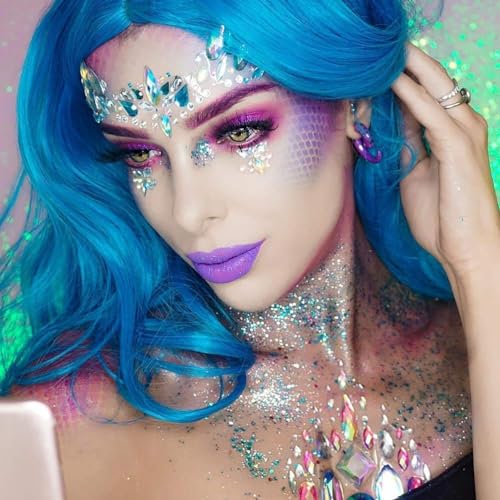 iMethod Holographic Face Gems & Body Glitter Stickers - 12 Piece Set