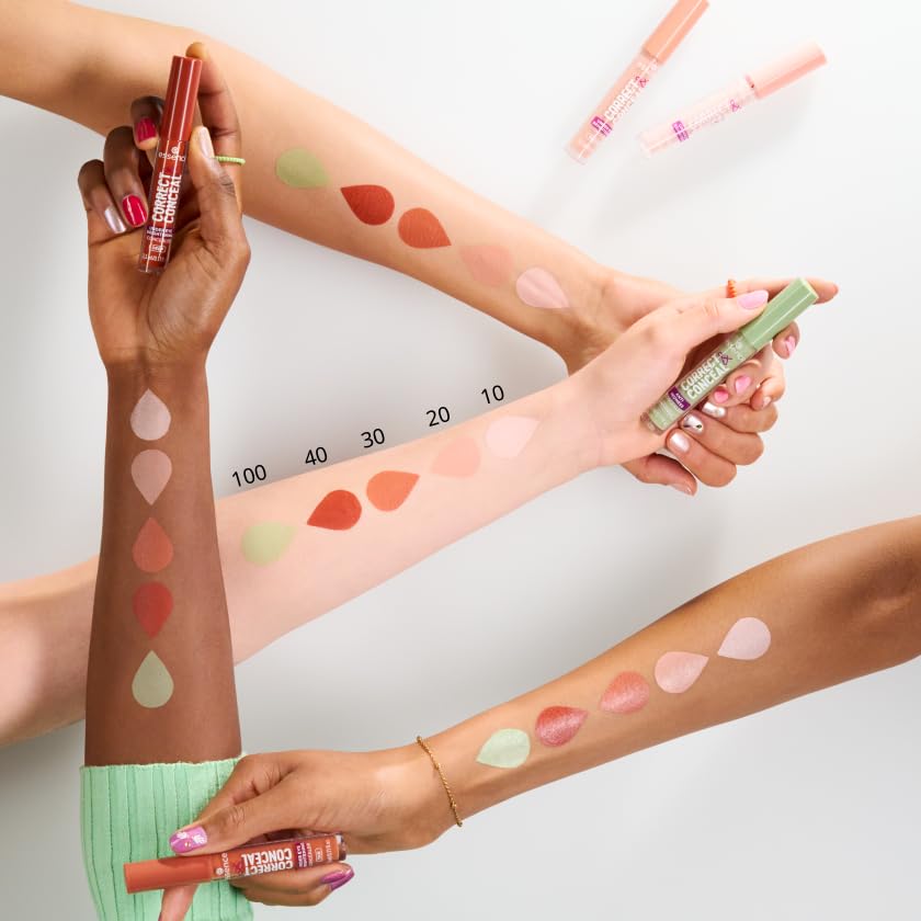 Correct & Conceal Under Eye Brightening Concealer - Lightweight, Buildable Formula | Vegan & Cruelty Free | 10 Light