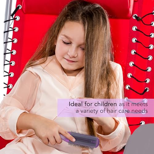 Large Purple Detangling Hair Brush for Men, Women & Children