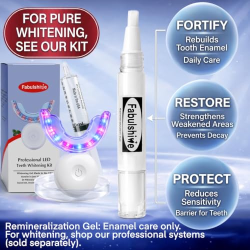 Fabulshine Remineralizing Gel Pen - 10% Nano-Hydroxyapatite, 0.07fl.oz (Pack of 3)