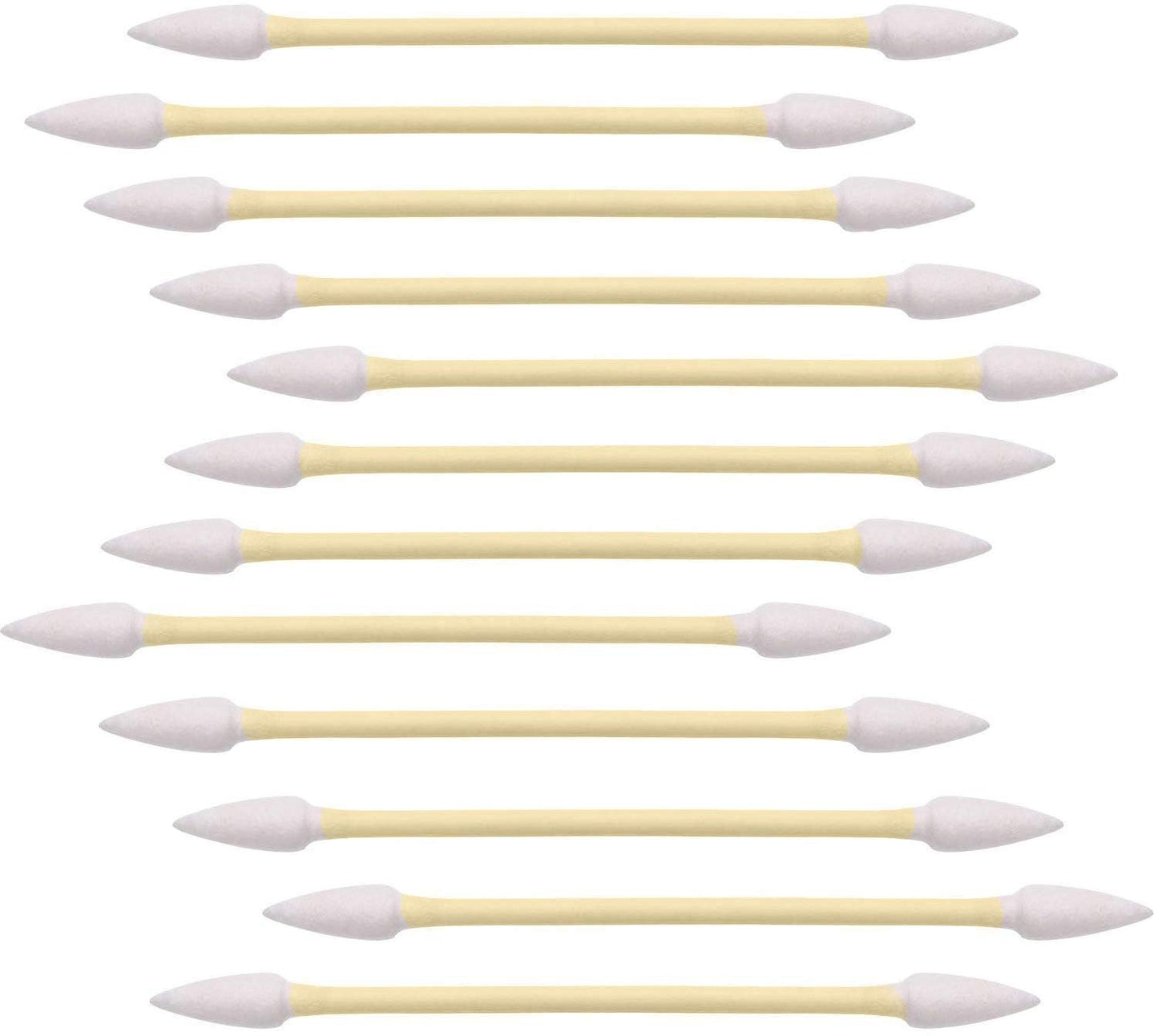 Precision Tip Cotton Swabs - 1200pcs Bamboo Makeup Applicators | Double-Ended Design