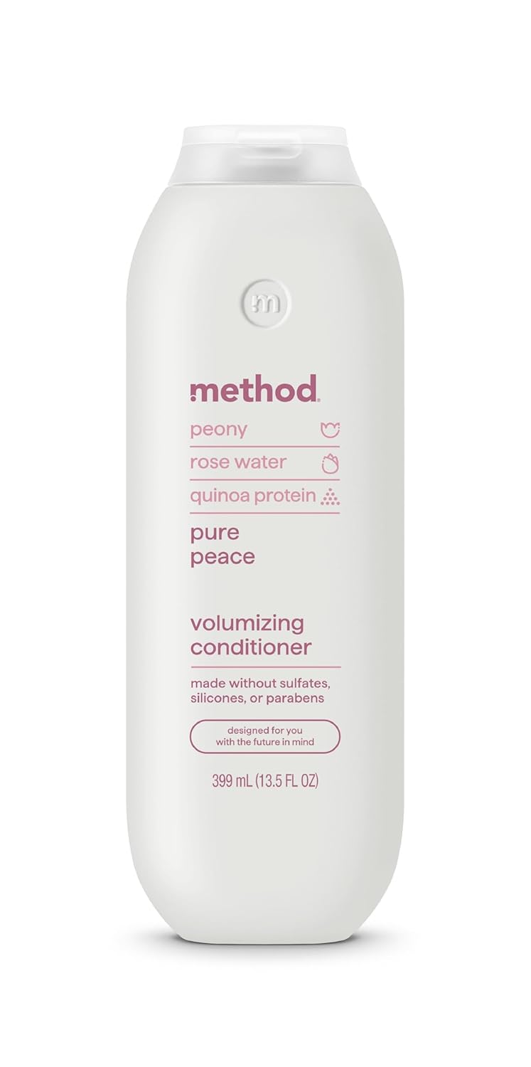 **Volumizing Conditioner for Thicker, Fuller Hair | Pure Peace - Sulfate-Free, Paraben-Free, 13.5 oz**